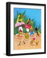 Insect Orchestra - Jack & Jill-Wilmer H. Wickham-Framed Giclee Print