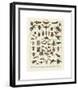 Insectes I-Adolphe Millot-Framed Giclee Print