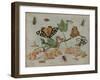 Insects and Fruit, c.1660-5-Jan Van, The Elder Kessel-Framed Giclee Print