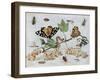 Insects and Fruit-Jan van Kessel-Framed Art Print