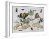 Insects and Fruit-Jan van Kessel-Framed Art Print