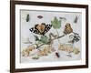 Insects and Fruit-Jan van Kessel-Framed Art Print