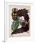 Insects, Plate 3-null-Framed Giclee Print