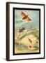 Insects: Syrtomastes Paradoxus, Cerbus Flaveobus-James Duncan-Framed Art Print