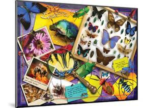 Insects-Encyclopaedia Britannica-Mounted Art Print