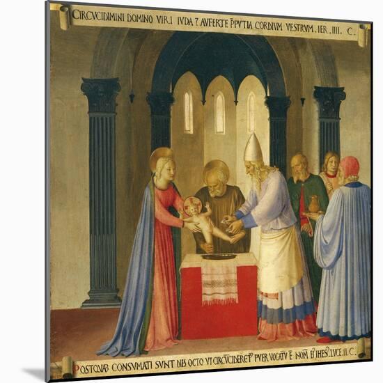 Inset Depicting Circumcision, Panel from Armadio Degli Argenti-null-Mounted Giclee Print
