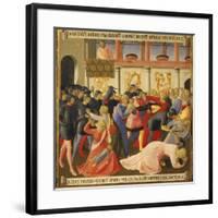 Inset Depicting Massacre of Innocents, Panel from Armadio Degli Argenti-null-Framed Giclee Print