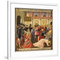 Inset Depicting Massacre of Innocents, Panel from Armadio Degli Argenti-null-Framed Giclee Print