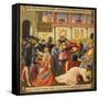 Inset Depicting Massacre of Innocents, Panel from Armadio Degli Argenti-null-Framed Stretched Canvas