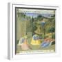 Inset Depicting Praying in Garden, Panel from the Armadio Degli Argenti-null-Framed Giclee Print
