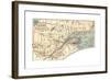 Inset Map of a Sketch Map of Quebec, Showing the Greater Part of the Province. Canada-Encyclopaedia Britannica-Framed Giclee Print