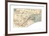 Inset Map of a Sketch Map of Quebec, Showing the Greater Part of the Province. Canada-Encyclopaedia Britannica-Framed Giclee Print