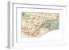 Inset Map of a Sketch Map of Quebec, Showing the Greater Part of the Province. Canada-Encyclopaedia Britannica-Framed Giclee Print