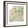 Inset Map of Auckland and Vicinity. Australia-Encyclopaedia Britannica-Framed Giclee Print