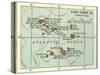 Inset Map of Cape Verde Islands (Portuguese)-Encyclopaedia Britannica-Stretched Canvas