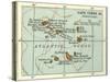 Inset Map of Cape Verde Islands (Portuguese)-Encyclopaedia Britannica-Stretched Canvas