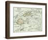 Inset Map of Fiji Islands (British). South Pacific. Oceania-Encyclopaedia Britannica-Framed Premium Giclee Print