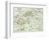 Inset Map of Fiji Islands (British). South Pacific. Oceania-Encyclopaedia Britannica-Framed Premium Giclee Print