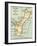 Inset Map of Guam or Guajan Island (Us)-Encyclopaedia Britannica-Framed Art Print