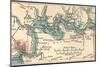 Inset Map of Jacksonville, Florida-Encyclopaedia Britannica-Mounted Premium Giclee Print