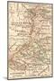 Inset Map of Ladysmith and Vicinity. South Africa-Encyclopaedia Britannica-Mounted Art Print