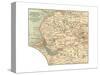 Inset Map of Liverpool, Manchester and Vicinity-Encyclopaedia Britannica-Stretched Canvas
