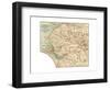 Inset Map of Liverpool, Manchester and Vicinity-Encyclopaedia Britannica-Framed Giclee Print