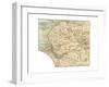 Inset Map of Liverpool, Manchester and Vicinity-Encyclopaedia Britannica-Framed Giclee Print