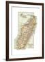 Inset Map of Madagascar and Comoro Islands. Africa-Encyclopaedia Britannica-Framed Giclee Print