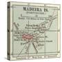 Inset Map of Madeira Island (Portuguese)-Encyclopaedia Britannica-Stretched Canvas