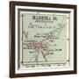 Inset Map of Madeira Island (Portuguese)-Encyclopaedia Britannica-Framed Art Print