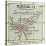 Inset Map of Madeira Island (Portuguese)-Encyclopaedia Britannica-Stretched Canvas