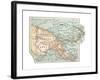 Inset Map of New Guinea or Papua; Bismarck Archipelago.-Encyclopaedia Britannica-Framed Giclee Print