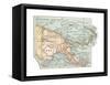 Inset Map of New Guinea or Papua; Bismarck Archipelago.-Encyclopaedia Britannica-Framed Stretched Canvas