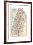 Inset Map of Palestine (Part of Turkey)-Encyclopaedia Britannica-Framed Giclee Print