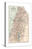 Inset Map of Palestine (Part of Turkey)-Encyclopaedia Britannica-Stretched Canvas