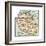 Inset Map of Reunion or Bourbon Island (French)-Encyclopaedia Britannica-Framed Giclee Print