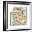 Inset Map of Reunion or Bourbon Island (French)-Encyclopaedia Britannica-Framed Giclee Print