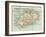 Inset Map of Saint Helena Island (British)-Encyclopaedia Britannica-Framed Art Print