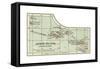 Inset Map of the Azores Islands (Portuguese)-Encyclopaedia Britannica-Framed Stretched Canvas