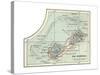 Inset Map of the Bermudas. Caribbean Islands-Encyclopaedia Britannica-Stretched Canvas