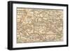 Inset Map of the Catskill Mountains, New York-Encyclopaedia Britannica-Framed Art Print