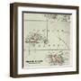 Inset Map of the Channel Islands. Guernsey; Jersey; United Kingdom-Encyclopaedia Britannica-Framed Art Print