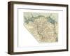 Inset Map of the Nile Delta and Suez Canal. Egypt-Encyclopaedia Britannica-Framed Giclee Print