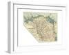 Inset Map of the Nile Delta and Suez Canal. Egypt-Encyclopaedia Britannica-Framed Giclee Print