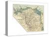 Inset Map of the Nile Delta and Suez Canal. Egypt-Encyclopaedia Britannica-Stretched Canvas