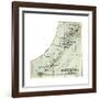 Inset Map of the North Extension of Kurile Islands; Japan-Encyclopaedia Britannica-Framed Giclee Print