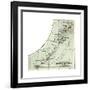 Inset Map of the North Extension of Kurile Islands; Japan-Encyclopaedia Britannica-Framed Giclee Print