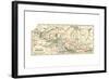 Inset Map of the Western Part of Ontario, Canada-Encyclopaedia Britannica-Framed Giclee Print