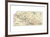 Inset Map of the Western Part of Ontario, Canada-Encyclopaedia Britannica-Framed Giclee Print